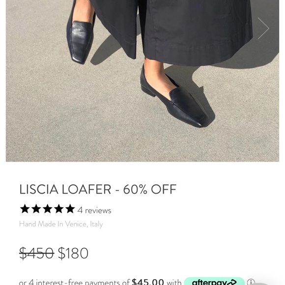 Neil J Rodgers Liscia Loafer in Black Leather worn 1x 9.5 - Picture 5 of 6